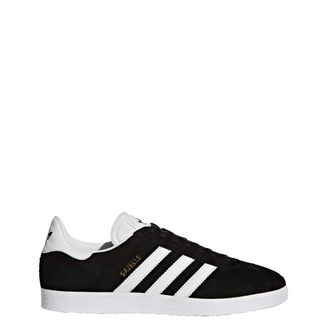 adidas Originals adidas Unisex Gazelle Multisport Outdoor Shoes, Black White Gold Metallic, 11.5 UK