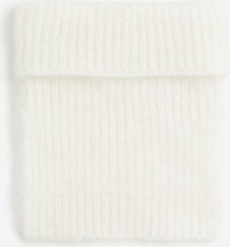 H&M Schlauchschal aus Mohairmix - White