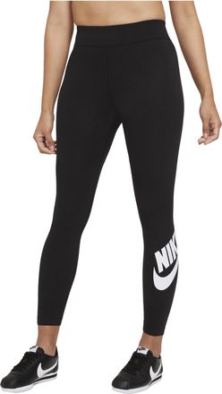 Nike (WMNS) Nike Sportswear Essential Casual Sports High Waist Gym Yoga Leggings Black CZ8529-010
