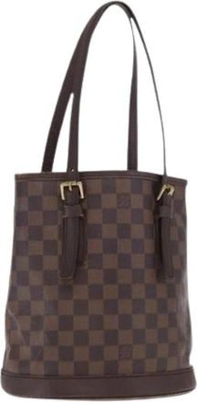 Louis Vuitton Pre-owned Bucket Bag - Dames - Vintage Tas - Bruin - ONE Size - Vintage