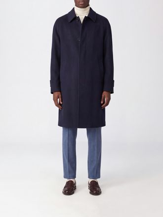 Lardini Cappotto monopetto al ginocchio in lana vergine e cashmere
