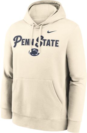Nike Penn State Primetime Club Nike Mens College Pullover Hoodie in Brown | NKDK15APSN-TTC