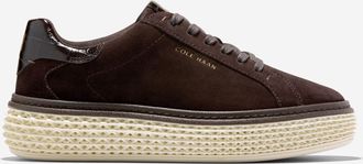 Cole Haan Womens GrandPr&oslash; Court SkyWeave Sneakers - Brown Size 10.5