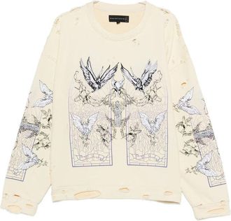 Who Decides War by Ev Bravado Sweaters Yellow