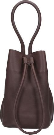 Uma Wang Brown Small Sac Lambskin Bucket Bag