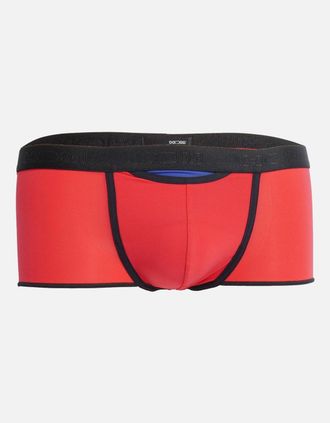HOM Hom Mens Plume Up HO1 Boxer Trunk, Red - Size: 37/36/32