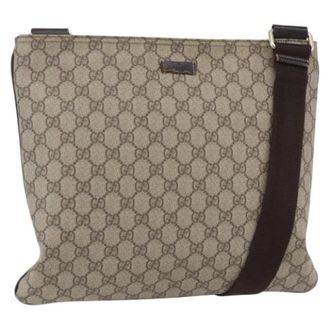 Gucci Vintage, unisex, Beige, ONE Size, Pre-owned Vintage Cross Body Bag