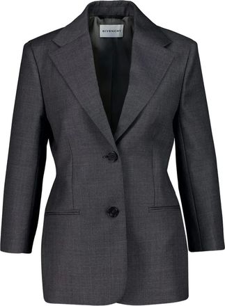 Givenchy Jack met enkele rij knopen - Grijs