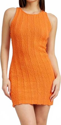 Emory Park Gabrielle Mini Dress In Orange