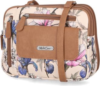 MultiSac Zippy Triple Compartment Crossbody Bag