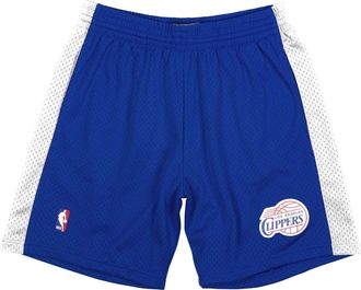 Mitchell & Ness NBA Swingman Los Angeles Clippers 2002 Shorts Blue White SMSHGS20039-LACROYA02