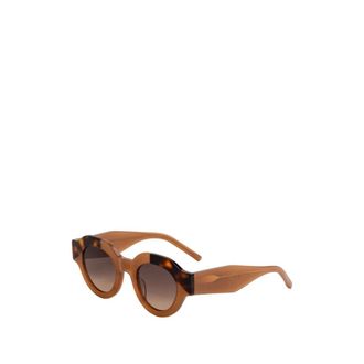 Kaleos Sunglasses, female, Brown, Size: 47 MM Travers 004 Sunglasses
