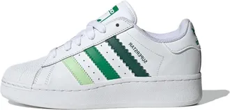adidas (WMNS) adidas Superstar XLG White Collegiate Green IF9121