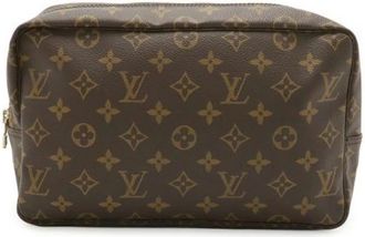Louis Vuitton Pre-owned Bags, male, Brown, Size: ONE SIZE Pre-owned Monogram Toiletry Pouch