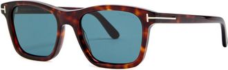 Tom Ford Wayfarer-style Sunglasses - Brown Havana - One Size