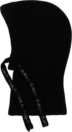 Ermanno Scervino Firenze Hood - Dames - Hoeden - Zwart - ONE Size - Wol - Accessoires