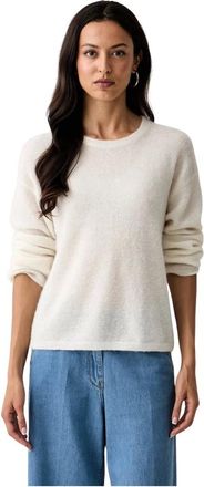 Mos Mosh Mape Jersey Cuello Redondo - Knitwear - Mujer - Blanco - XL