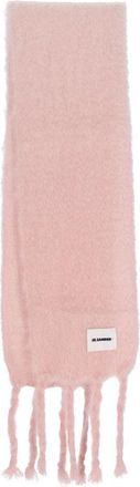 Jil Sander Mohair-Blend Scarf - Pink