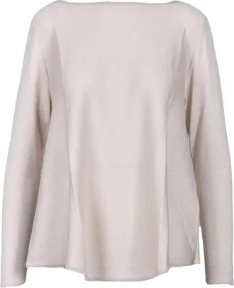 Wild Cashmere Silk and Cashmere Sweater - Beige