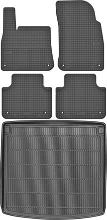 OEM Juego De Alfombrillas De Goma Para El Volkswagen Touareg Iii Suv De 2018 + Alfombrilla Para El Maletero