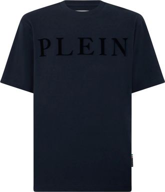 Philipp Plein Camiseta Cuello Redondo Ss Logo - Tops - Hombre - Azul - XL