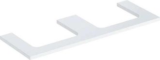 Keramag Keramag - Geberit One Placa De Lavabo, Doble Recorte, Para Lavabo De