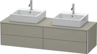 Duravit Mueble De Pared Duravit Xsquare 160,0 X 54,8 Cm, 4 Cajones, Caj&oacute;n