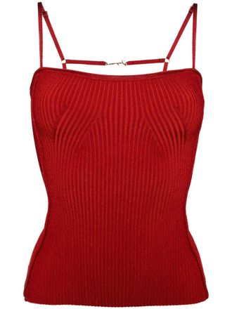 Jacquemus Top Le haut Sierra - Rosso