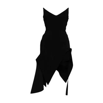 MUGLER Mujer, Vestidos, Negro, Talla: S