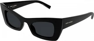 Saint Laurent SL702001 Cat-Eye Sunglasses - Black
