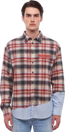 Dsquared2 Multicolor Checked Shirt