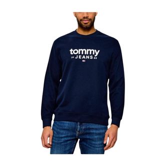 Tommy Hilfiger Graphic Sweatshirt - male - Tommy Hilfiger - Sweatshirts - Blue - XL - Sweatshirts & Hoodies
