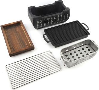 OEM Horno Rectangular, Cocina Japonesa, Estufa De Carb&oacute;n, Estufa De Alcohol Para Barbacoa Japonesa