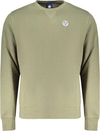 North Sails Green Cotton Menswear Mens Sweatshirt