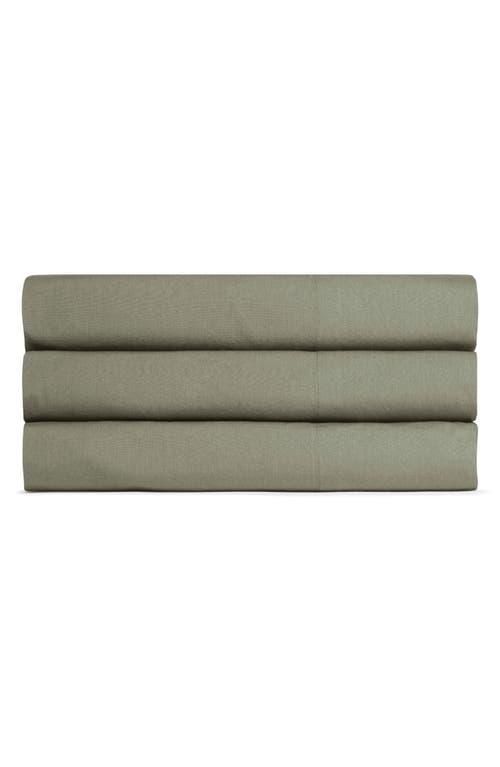 Percale Top Sheet in Moss at Nordstrom, Size Twin