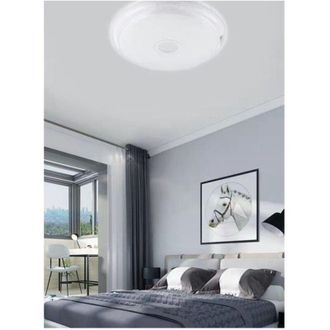Trade Shop Trade Shop Traesio - Plafoniera Tonda Da Soffitto 60 Watt 4800 Lm Luce Fredda 6500k Ip20 Fst-50a67071