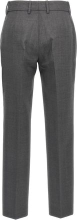 Ermanno Scervino Virgin Wool Trousers - Gray