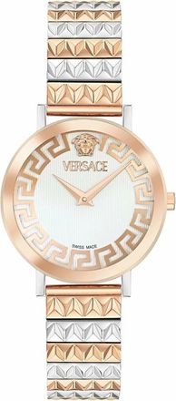 Versace Daedalus Horloge - Dames - Accessoires - Geel - Maat: ONE Size