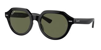Ray-Ban RB4399F Gina Asian Fit Polarized 901/58 Mens Sunglasses Black Size 53