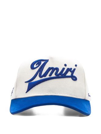 Amiri Cappello da baseball in cotone - Bianco