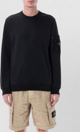 Stone Island cotton regular-fit crewneck sweatshirt