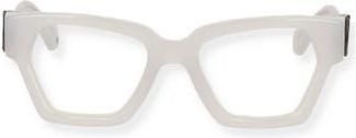 Off-white 50mm Square Optical Glasses in Grey at Nordstrom Rack