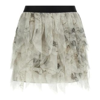 Max Mara Mini Skirt MxsTalco - female - Max Mara - Short Skirts - Multicolor - XS - Skirts