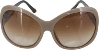 Bulgari Pre-owned Accessories, female, Brown, Size: ONE SIZE Pre-owned Vintage Sunglasses