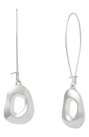 Robert Lee Morris Sculptural Earrings in Rhodium at Nordstrom