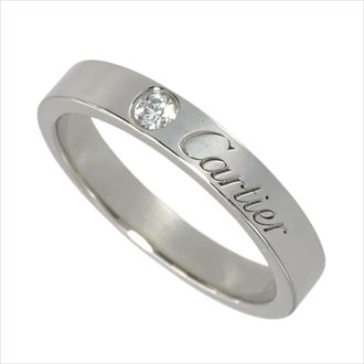 Cartier Platinum 950 Band Ring (Pre-Owned)