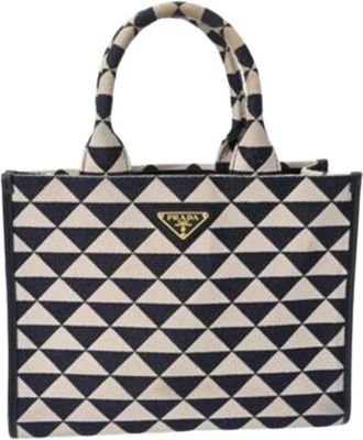 Prada Pre-owned Tote Bags, female, Multicolor, Size: ONE SIZE Pre-owned Vintage Tote Bag