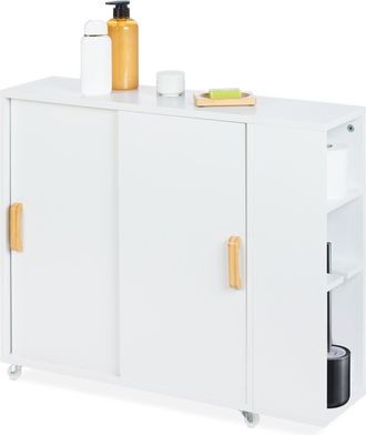 Relaxdays Rollwagen »Weiss«