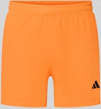adidas Regular Fit Shorts mit Logo-Print Modell Power in Orange, Gr&ouml;&szlig;e XXL
