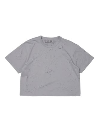 Mfpen T-shirt met gerafeld effect - Grijs